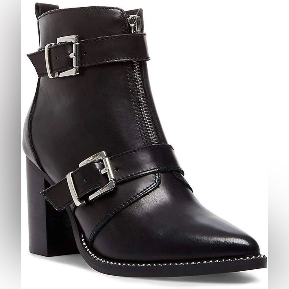 Steve Madden Black Halle Boots